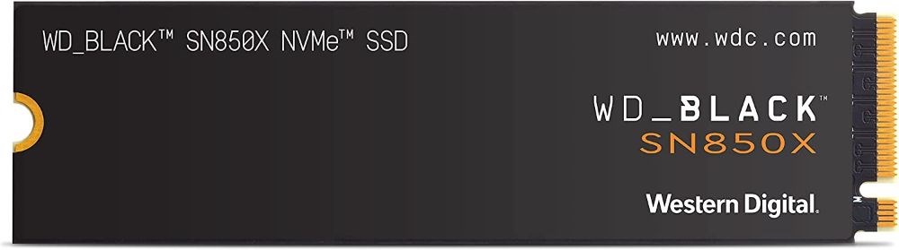 WD_BLACK 4TB SN850X NVMe Internal Gaming SSD Solid State Drive - Gen4 PCIe, M.2 2280, Up to 7,300 MB/s - WDS400T2X0E