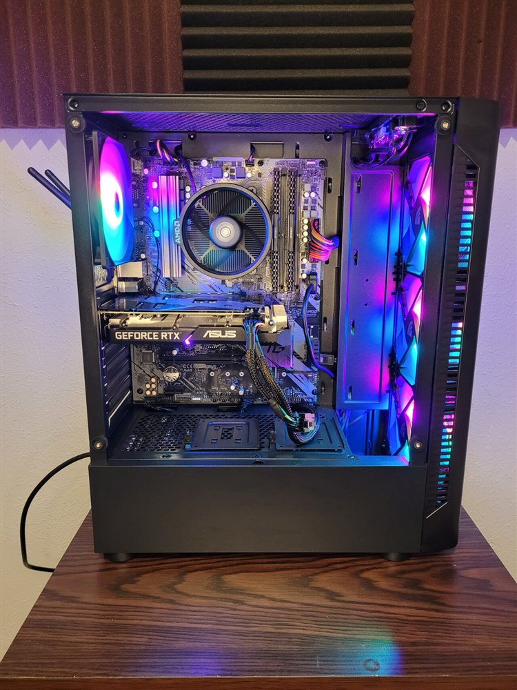 Build 011 R5 3600 And RTX 3050 Micro Center Build