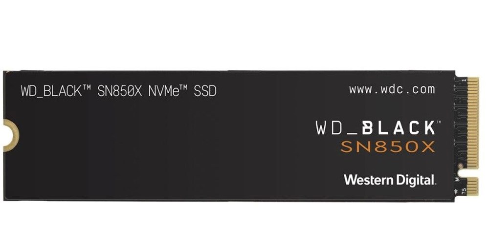  Western Digital Black SN850X 2 TB M.2-2280 PCIe 4.0 X4 NVME Solid