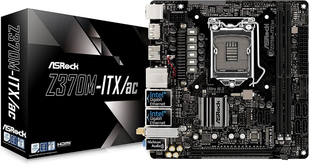 ASRock Z370M-ITX/ac Intel LGA 1151 Mini-ITX Motherboard