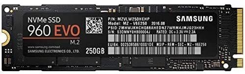 Samsung 960 EVO Series - 250GB PCIe NVMe