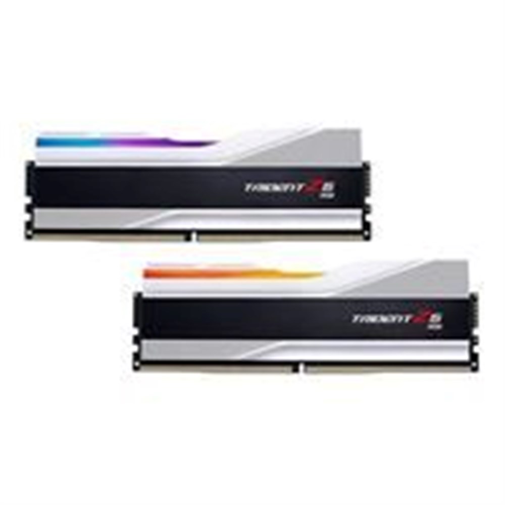 Trident Z5 RGB 32GB (2 x 16GB) DDR5-6000 PC5-48000 CL40 Dual Channel Desktop Memory Kit F5-6000J4040F16GX2-TZ5RS - Silver