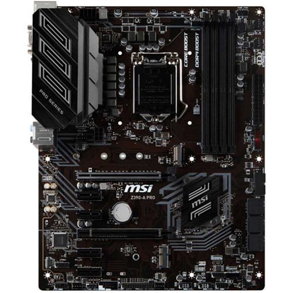 MSI Z390-A Pro Intel LGA 1151 ATX Motherboard