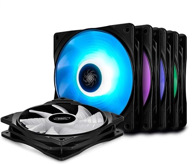  DEEPCOOL RF120M 5IN1, 5x120mm RGB PWM Fans