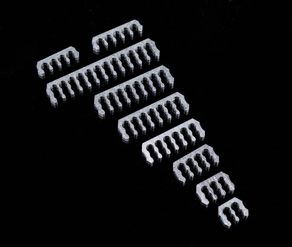 Clockwerk Industries Aluminum Rake Cable Combs – Silver