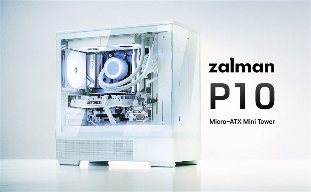 Zalman P10 Micro ATX White