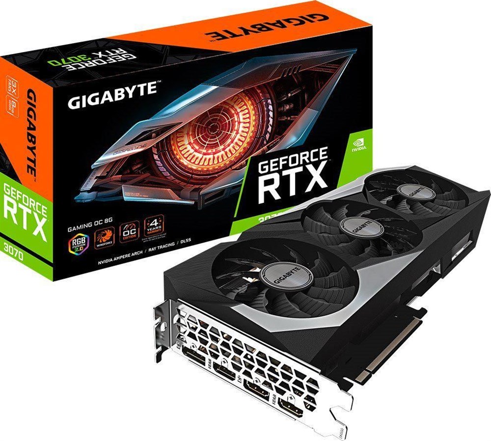 Gigabyte GAMING OC GeForce RTX 3070 8 GB Video Card