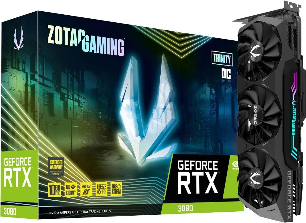 Zotac GeForce RTX 3080 10 GB GAMING Trinity OC Video Card
