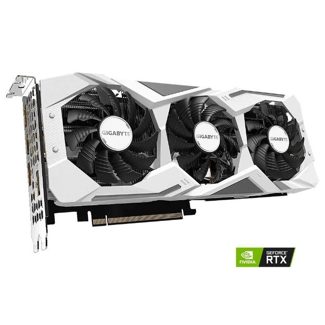 Gigabyte Gaming 3X White GeForce RTX 2060 Super Overclocked Triple-Fan 8GB GDDR6 PCIe Video Card