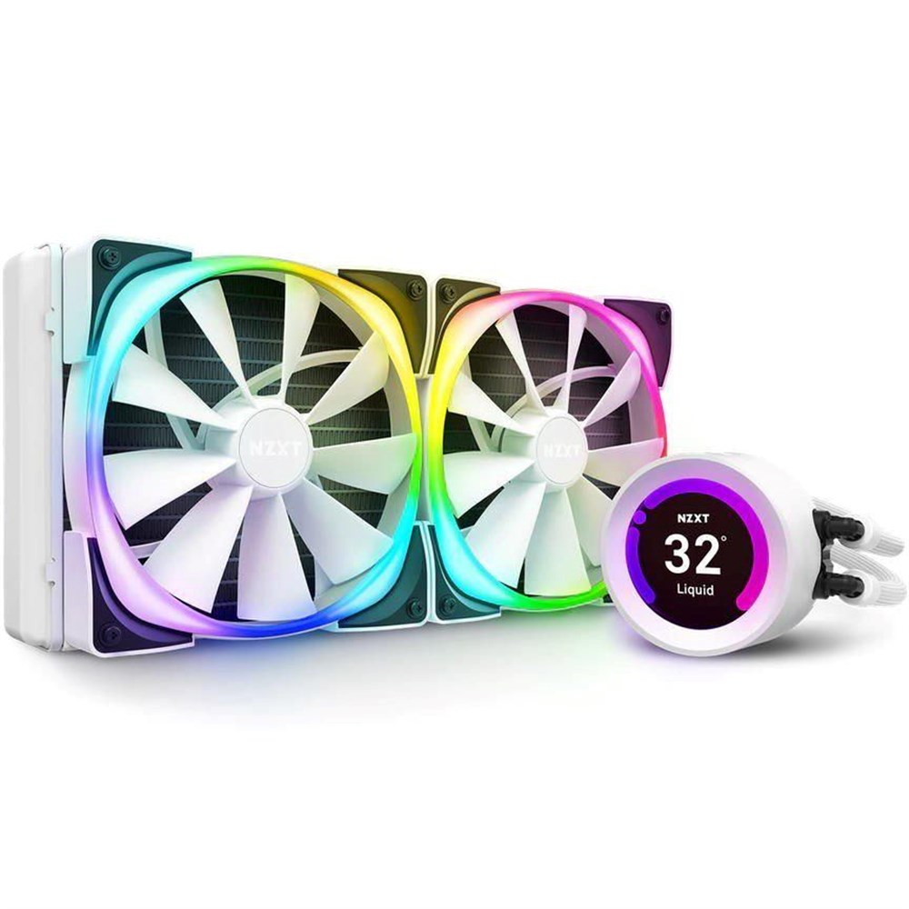 NZXT Kraken Z63 RGB 91.19 CFM Liquid CPU Cooler NZXT Kraken Z63 RGB 91.19 CFM Liquid