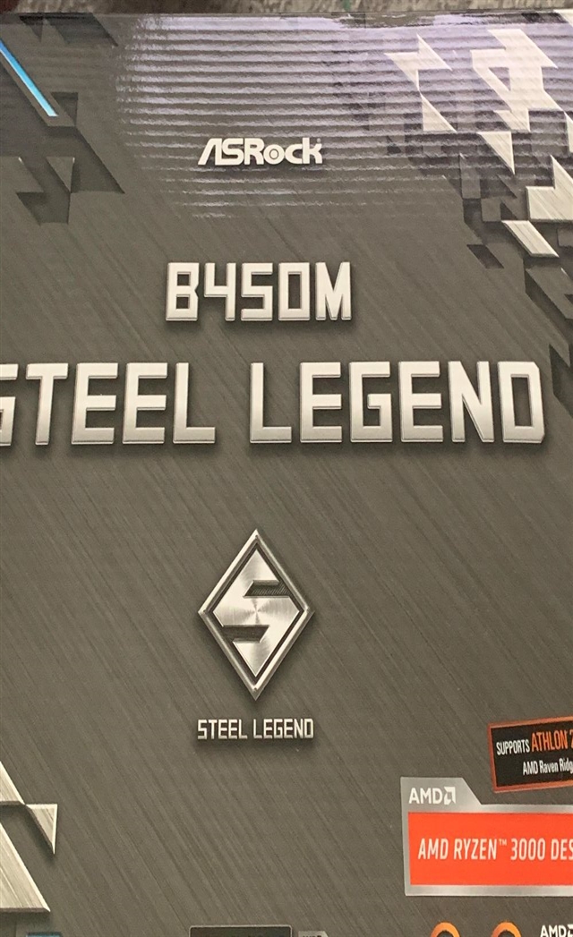 ASRock Steel Legend B450M mATX