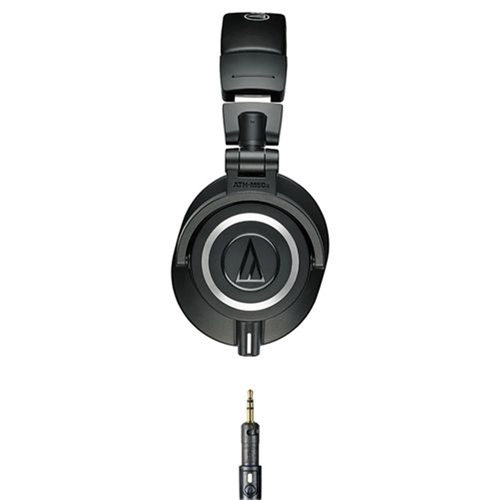 Audio-Technica ATH-M50X Professional Monitor Wired Headphones - Black