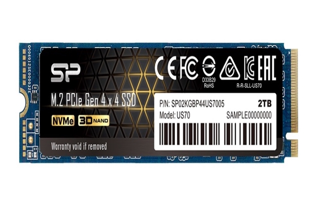  Silicon Power US70 PCle Gen 4x4 SSD 1TB
