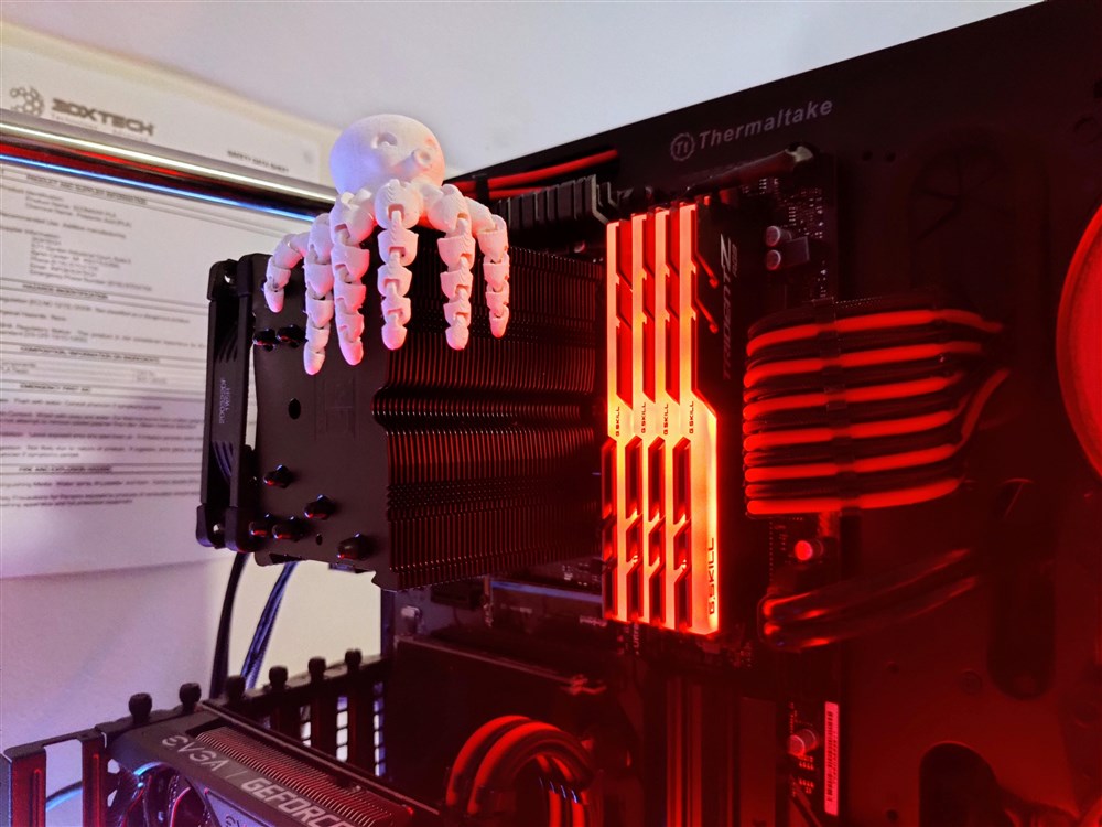 Red and Black Gaming PC - Micro Center Build