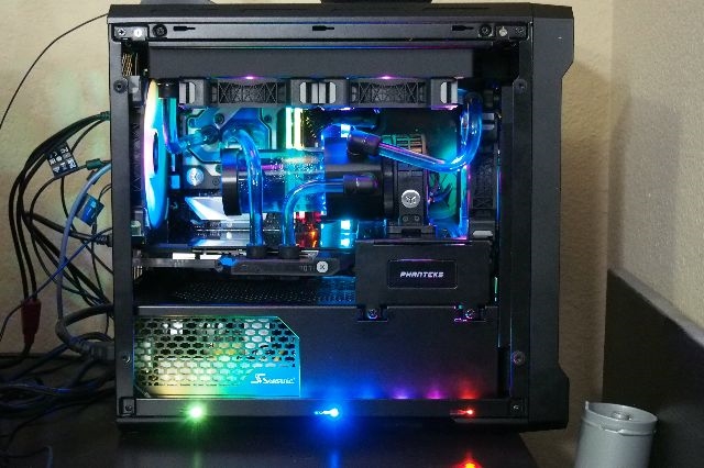 Lan Gaming Computer Silent LAN Gaming - Micro Center Build