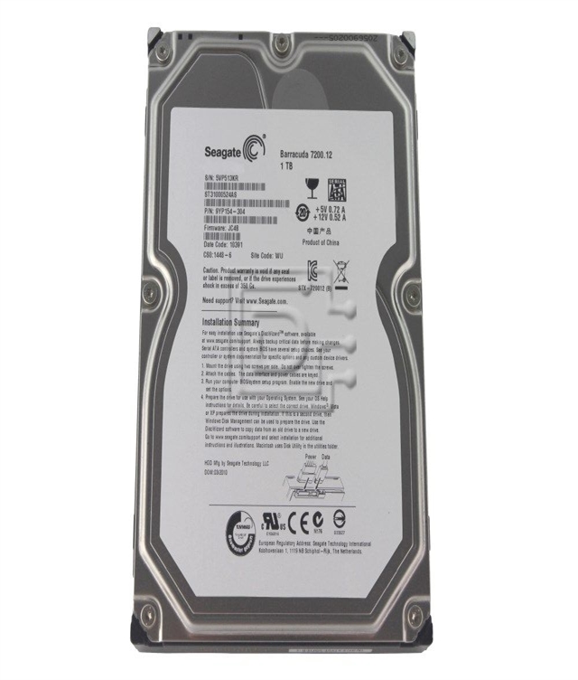  Seagate 1TB SATA III 6Gb/s 3.5" OEM Internal Hard Drive