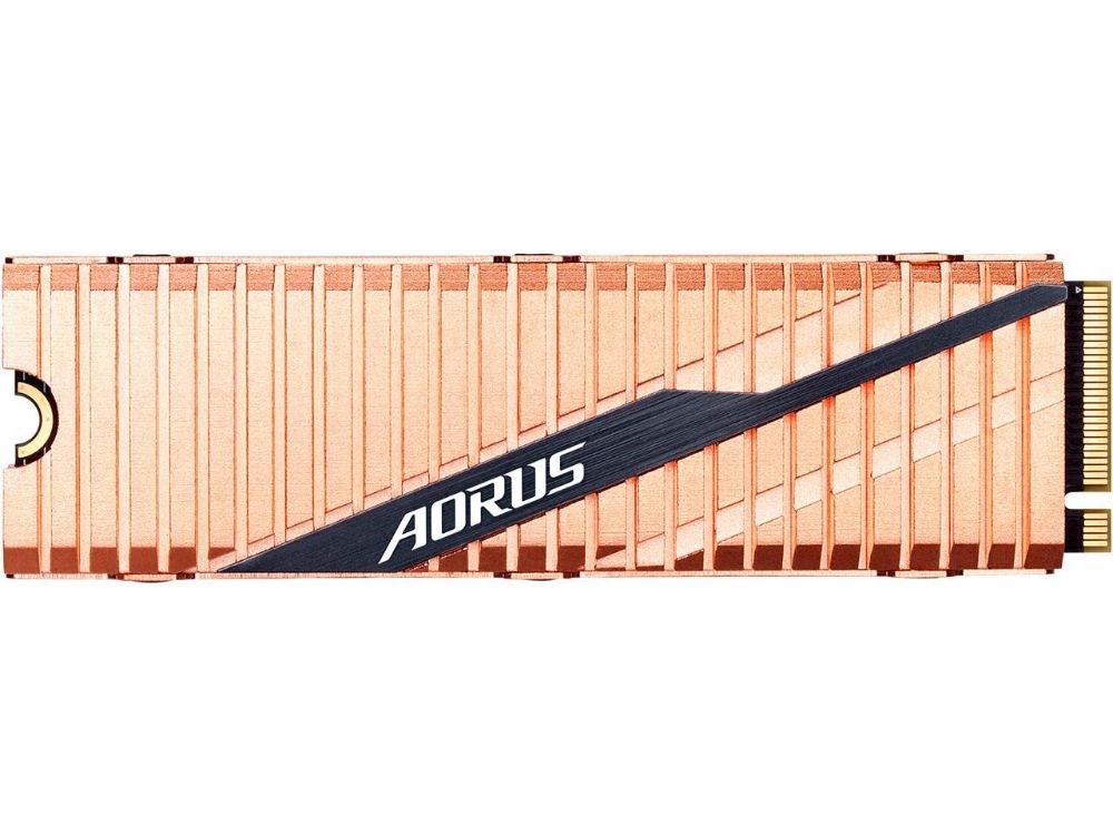  GIGABYTE AORUS NVMe Gen4 SSD 2TB M.2 2280 PCI-Express 4.0 x4 3D TLC Internal Solid State Drive (SSD) Dual Side Copper GP-ASM2NE6200TTTD