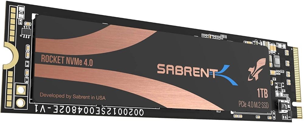 Sabrent 1TB Rocket NVMe 4.0 Gen4 PCIe M.2 Internal SSD