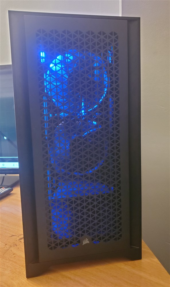 Corsaire 4000d Airflow budget build - Micro Center Build