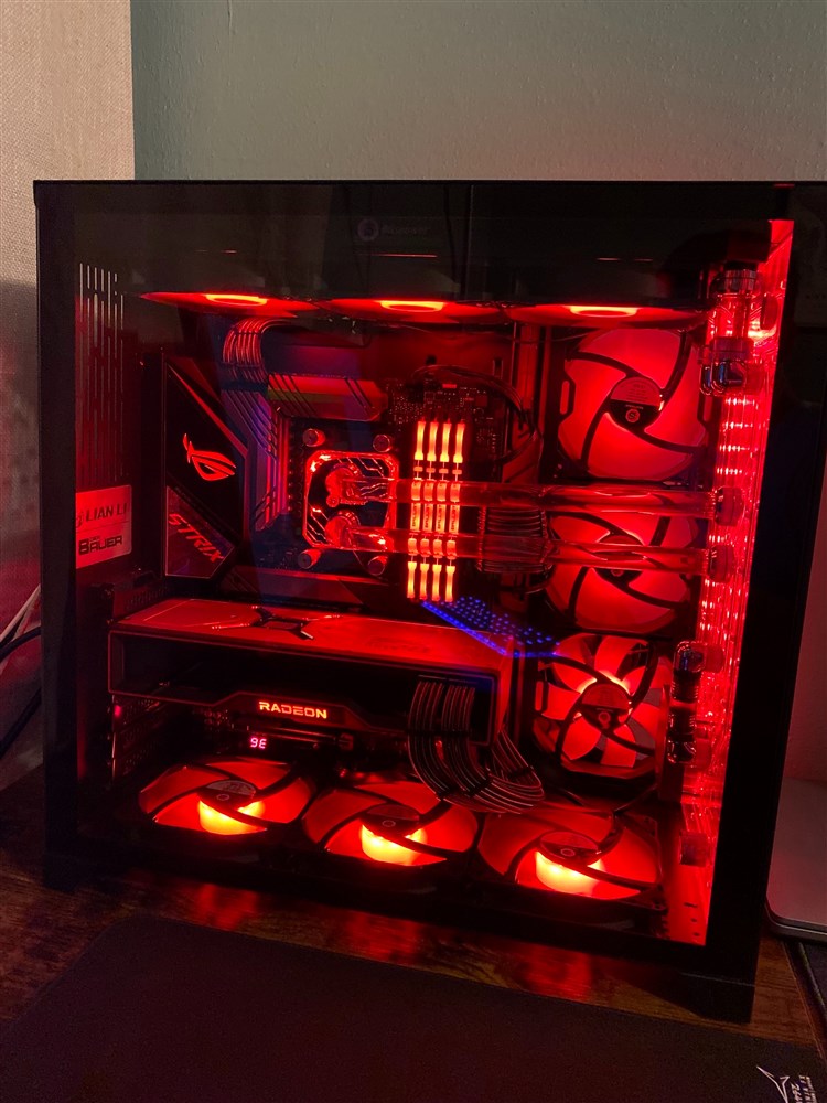 First Custom Watercooling Build - All Team Red thumbnail
