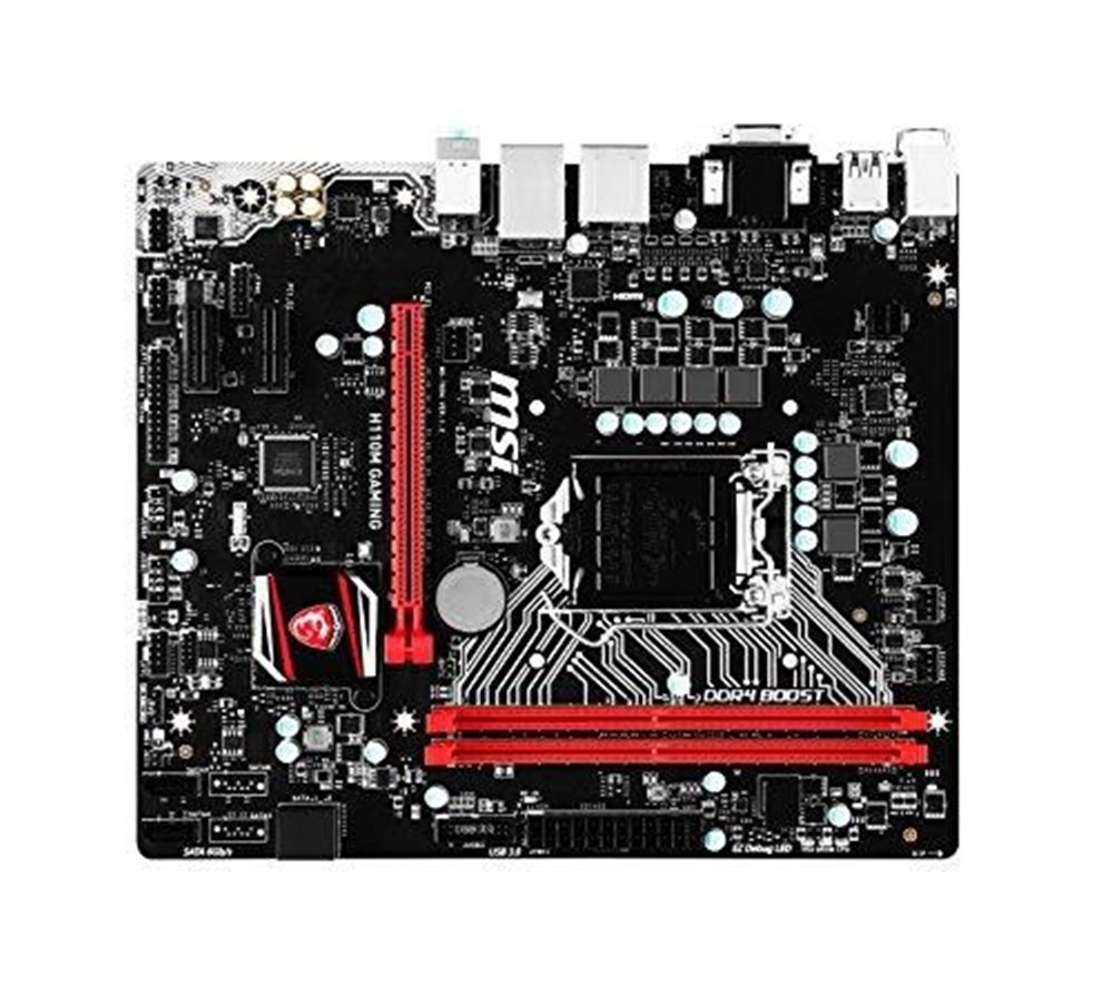 MSI H110M Gaming Micro ATX LGA1151 Motherboard