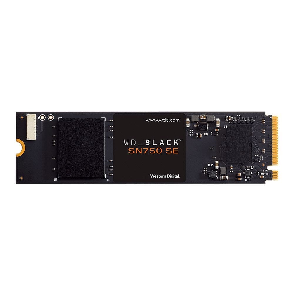 WD Black SN750 SE 1TB 3D TLC NAND PCIe Gen 4 x4 NVMe M.2 Internal SSD