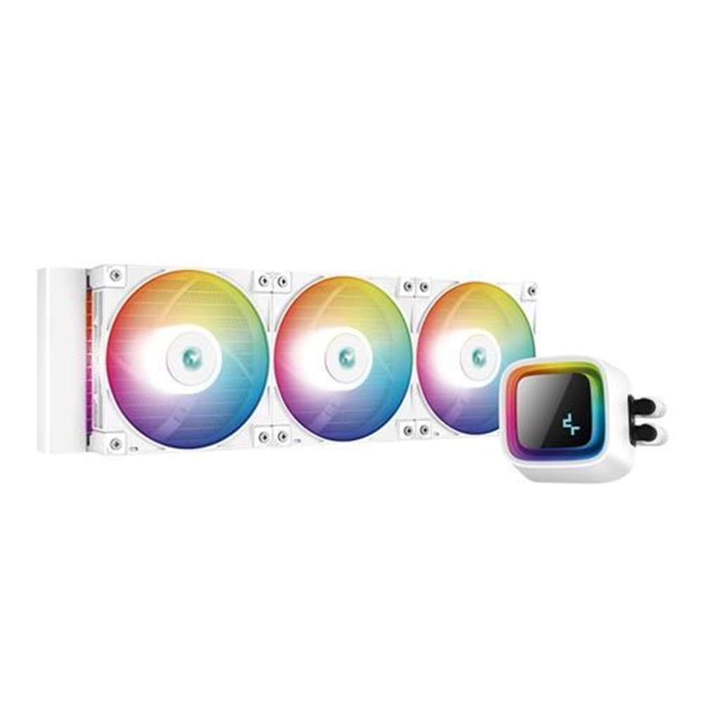 DeepCool LS720 360mm RGB Water Cooling Kit - White