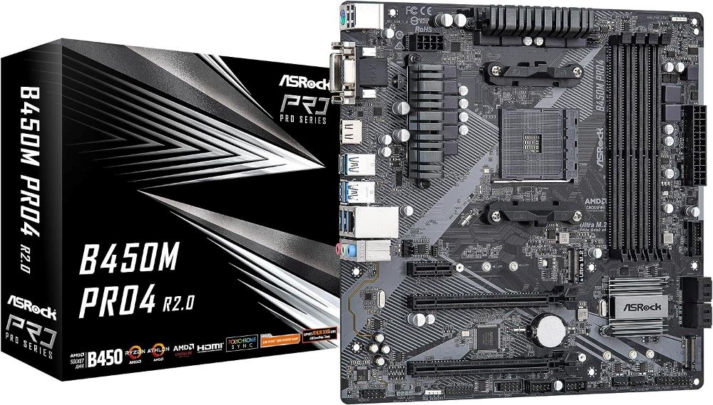 asrock B450m pro 4