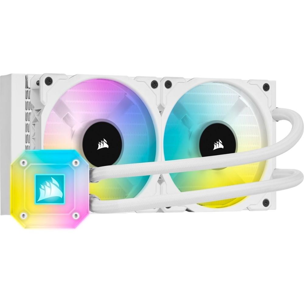 Corsair iCUE H100i ELITE CAPELLIX Liquid CPU Cooler — White