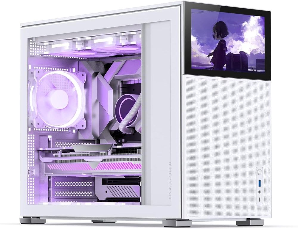 JONSBO D41 MESH SC White ATX Computer Case