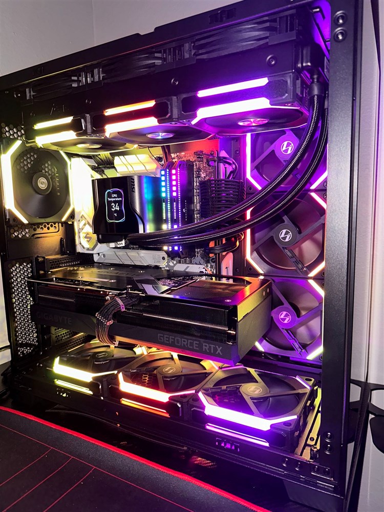 MORE RGB POWER - Micro Center Build