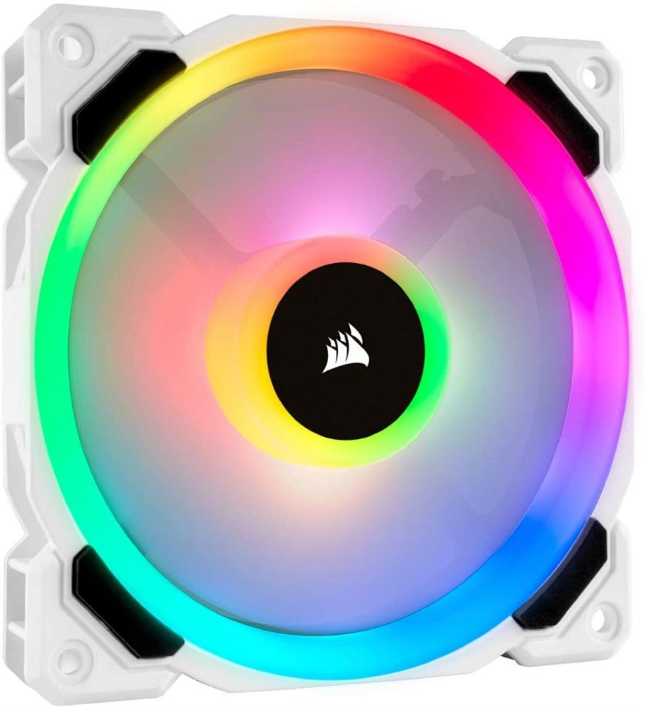 Corsair LL120 White RGB Hydraulic Bearing 120mm Case Fan