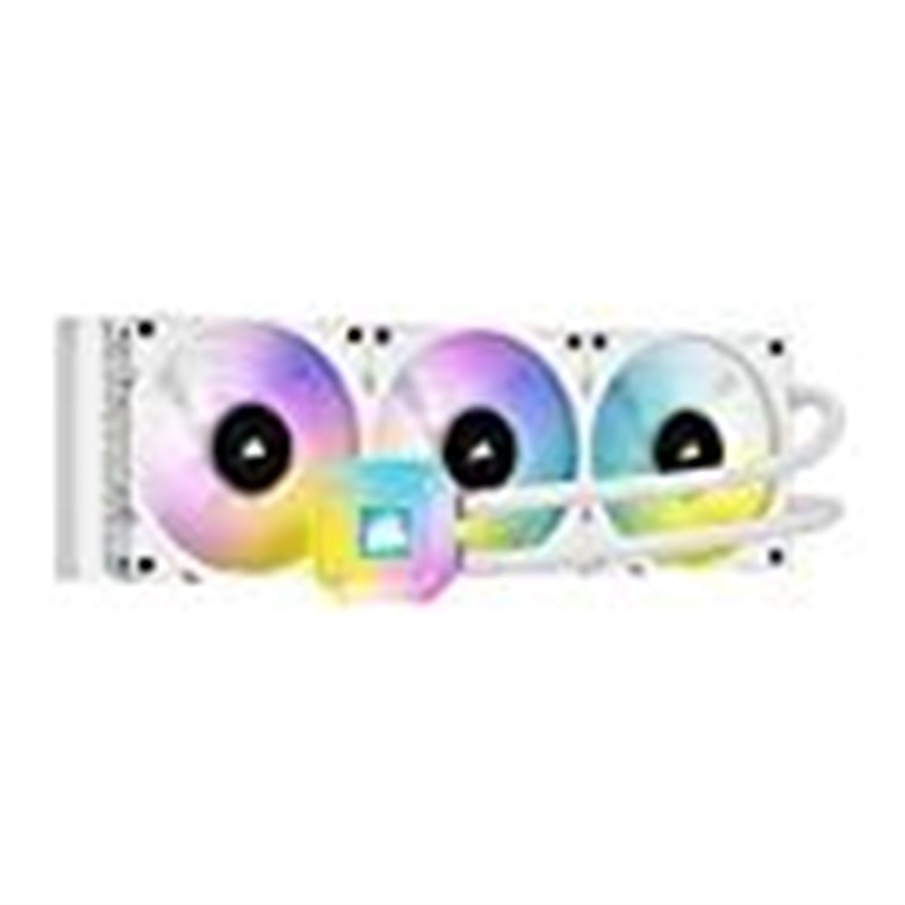 iCUE H150i ELITE CAPELLIX Liquid CPU Cooler — White
