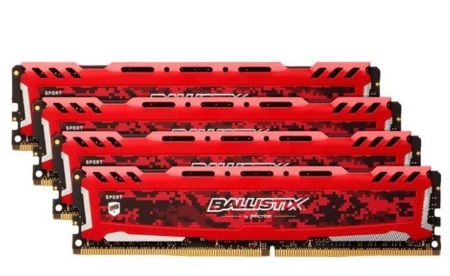 Ballistix Sport LT 64GB Kit (16GBx4) DDR4 2666