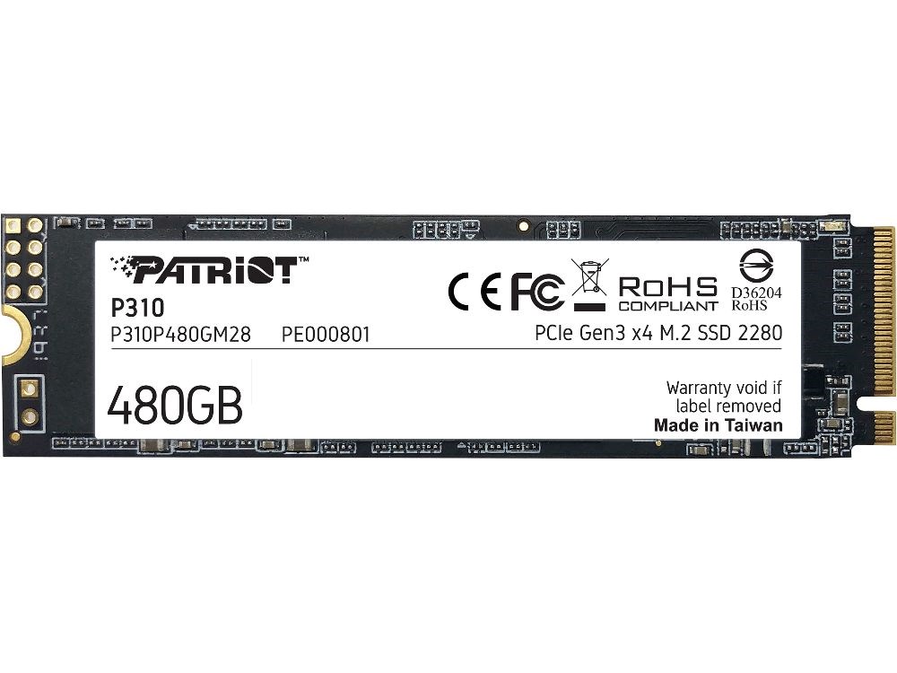 Patriot P310 480 GB M.2-2280 NVME