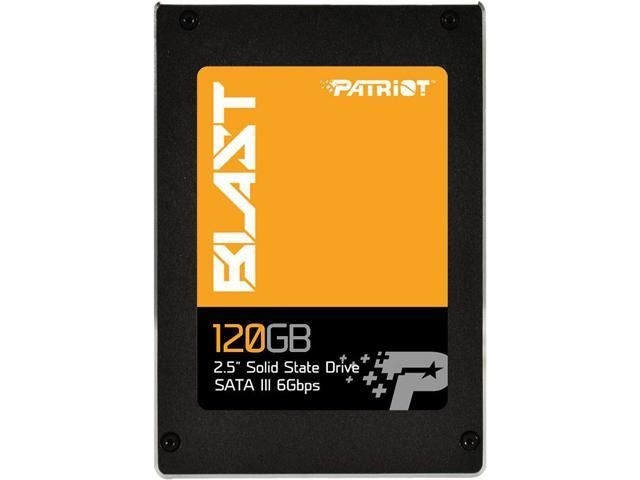  Patriot Blast 2.5" 120GB SATA III Internal Solid State Drive (SSD) PBT120GS25SSDR