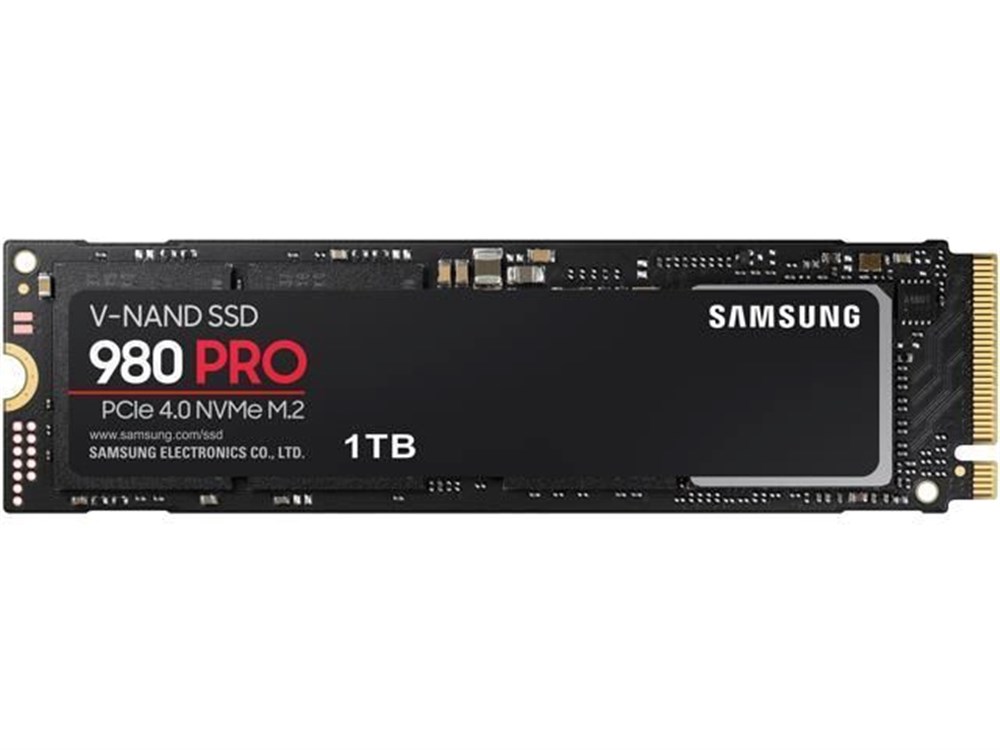 Samsung 980 Pro 1 TB M.2-2280 PCIe 4.0 X4 NVME Solid State Drive