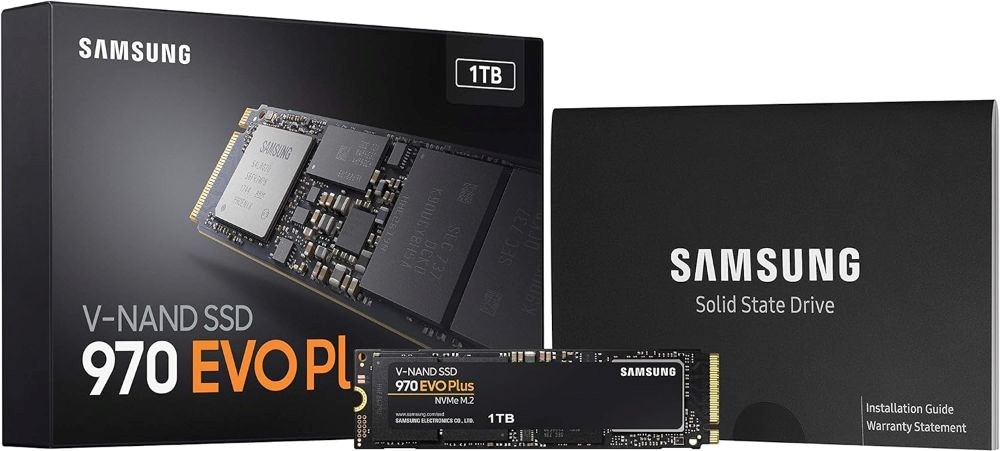 Samsung 970 EVO Plus SSD 1TB NVMe M.2 Internal Solid State Hard Drive