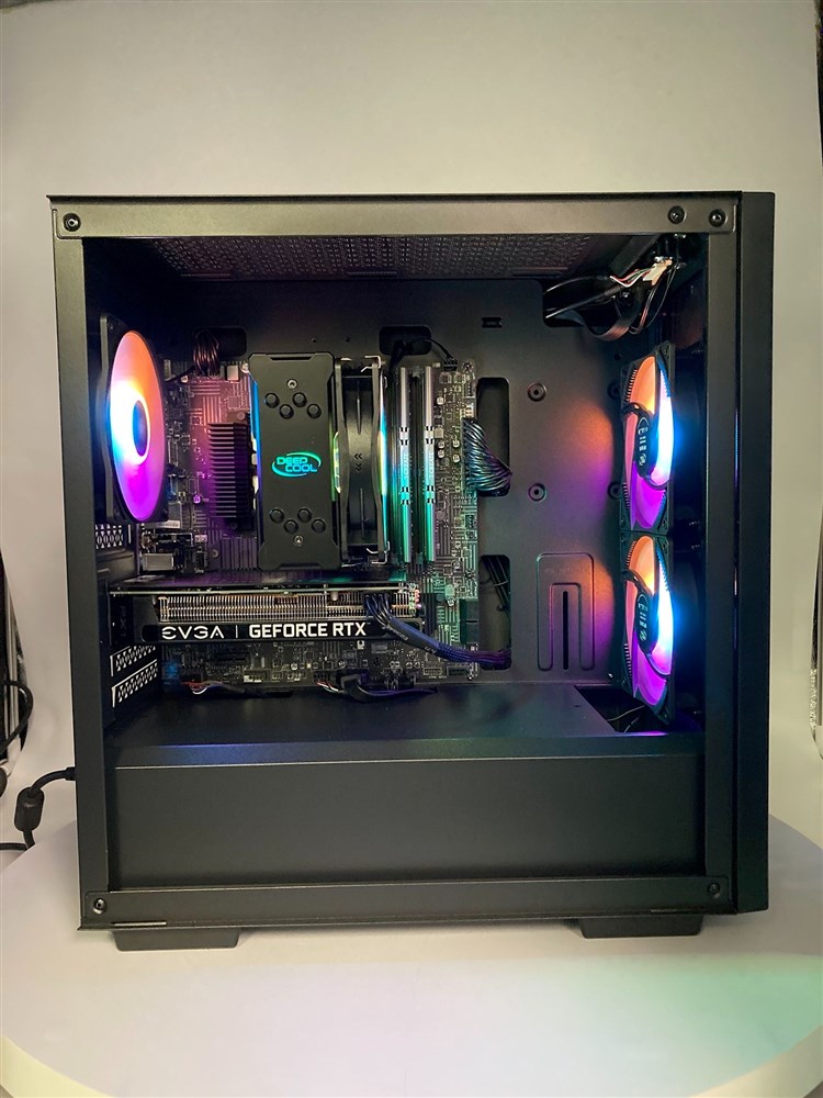 See through lights - Micro Center Build