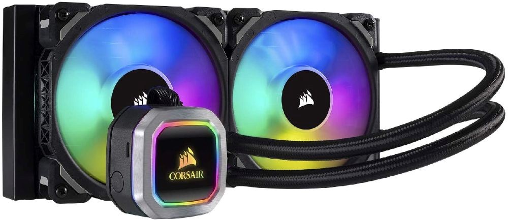  Corsair H100i RGB PLATINUM AIO Liquid CPU Cooler 240mm