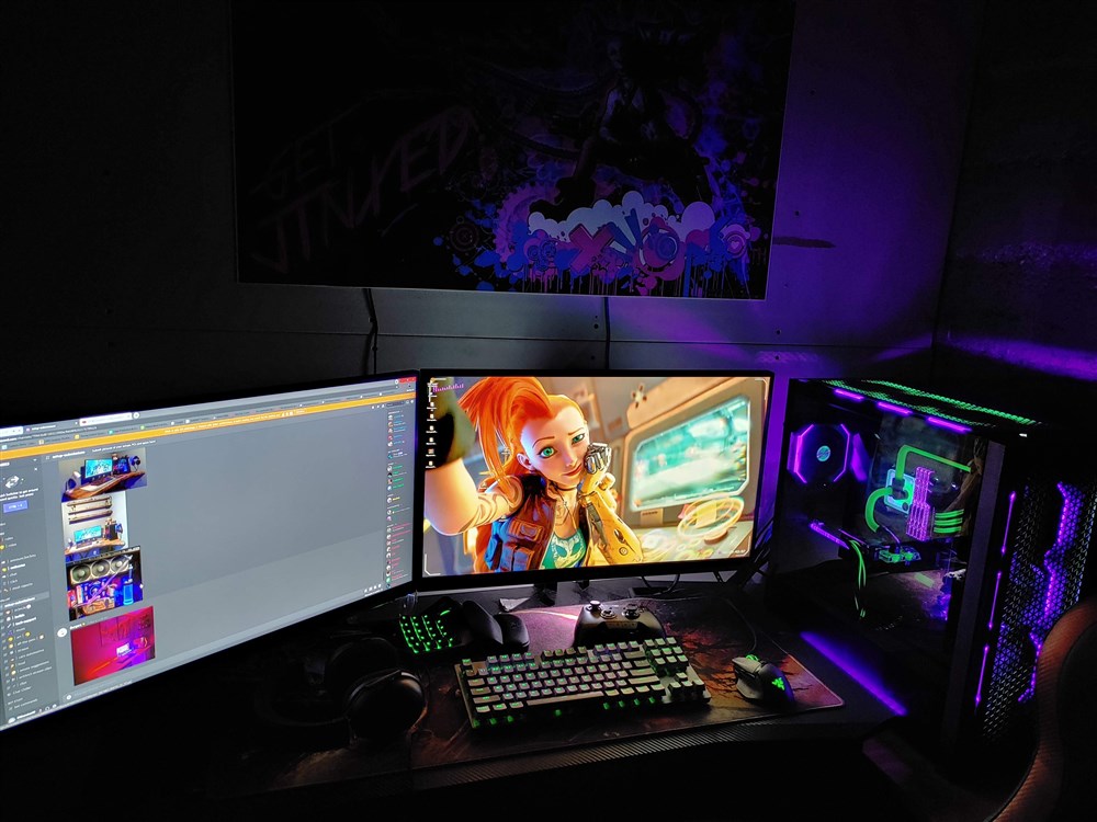 Bitwit Pc Build biohazard #Bitwit - Micro Center Build