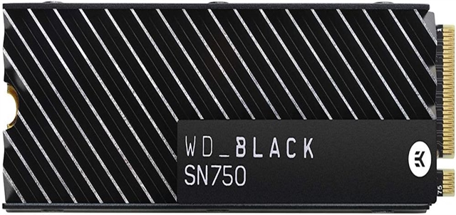  WD_Black SN750 2TB NVMe Internal Gaming SSD with Heatsink