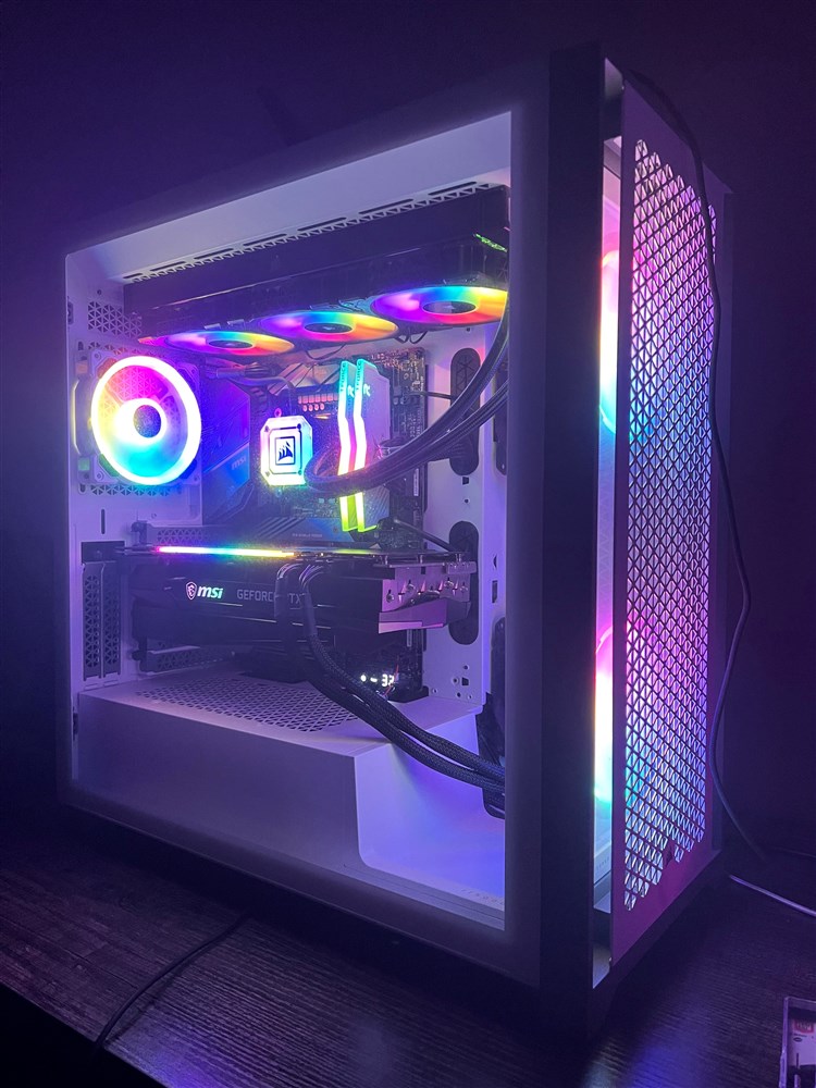 Yahir's Rainbow Build - Micro Center Build