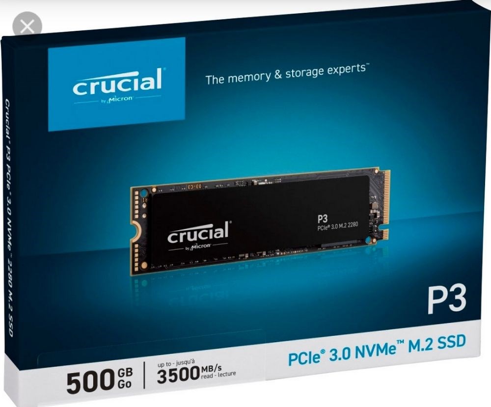  Crucial P3 (500GB)