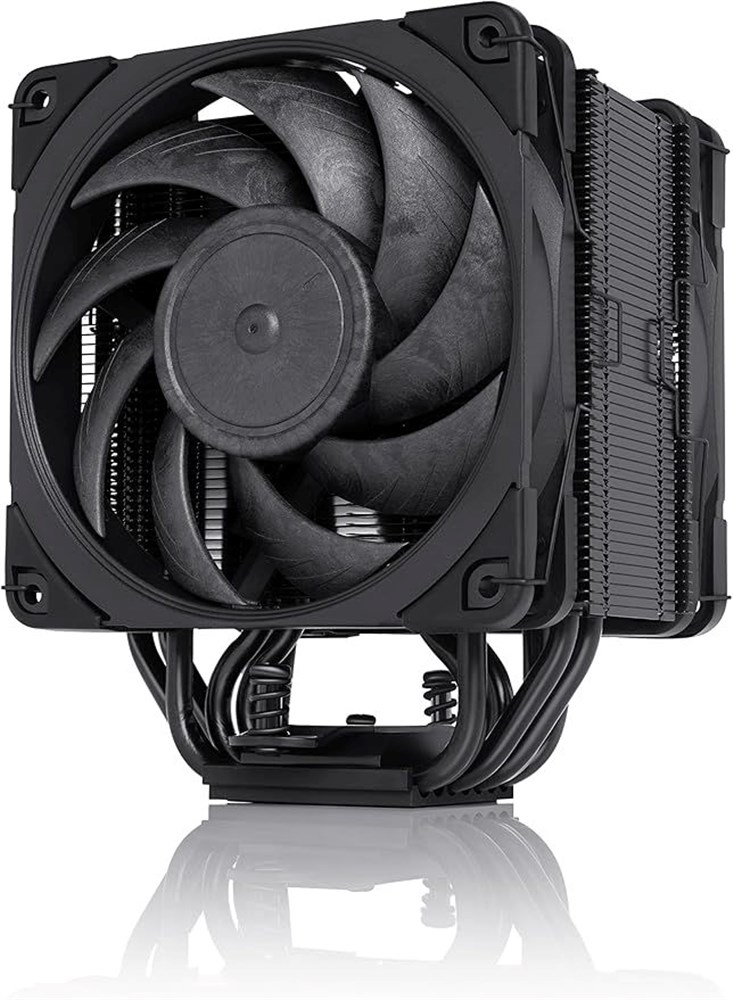 Noctua NH-U12A chromax.Black, 120mm Single-Tower CPU Cooler (Black) For Desktop