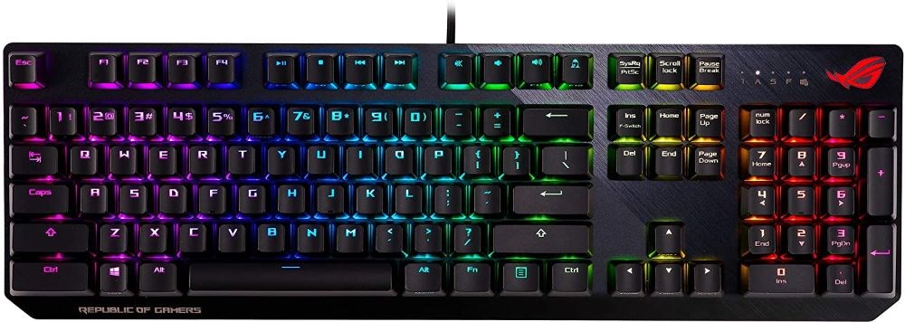 ASUS ROG Strix Scope Keyboard - Cherry MX Speed Silver Switches