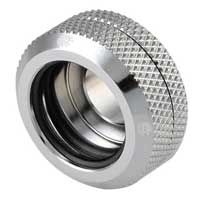  Bitspower G 1/4" Enhanced Straight Compression Fitting - Silver