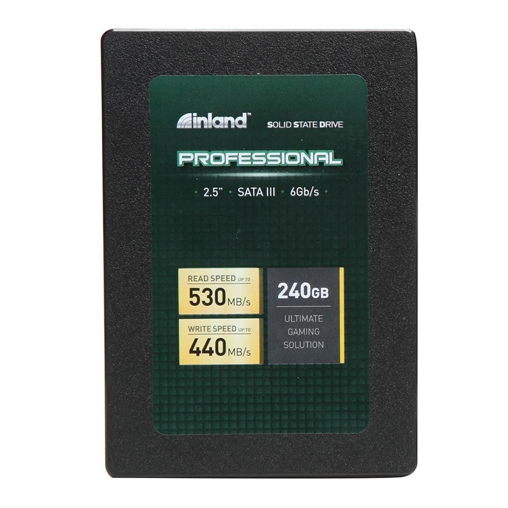 Inland Professional 480GB SSD 3D NAND SATA 3.0 6 GBps 2.5 Inch 7mm Internal Solid State Drive
