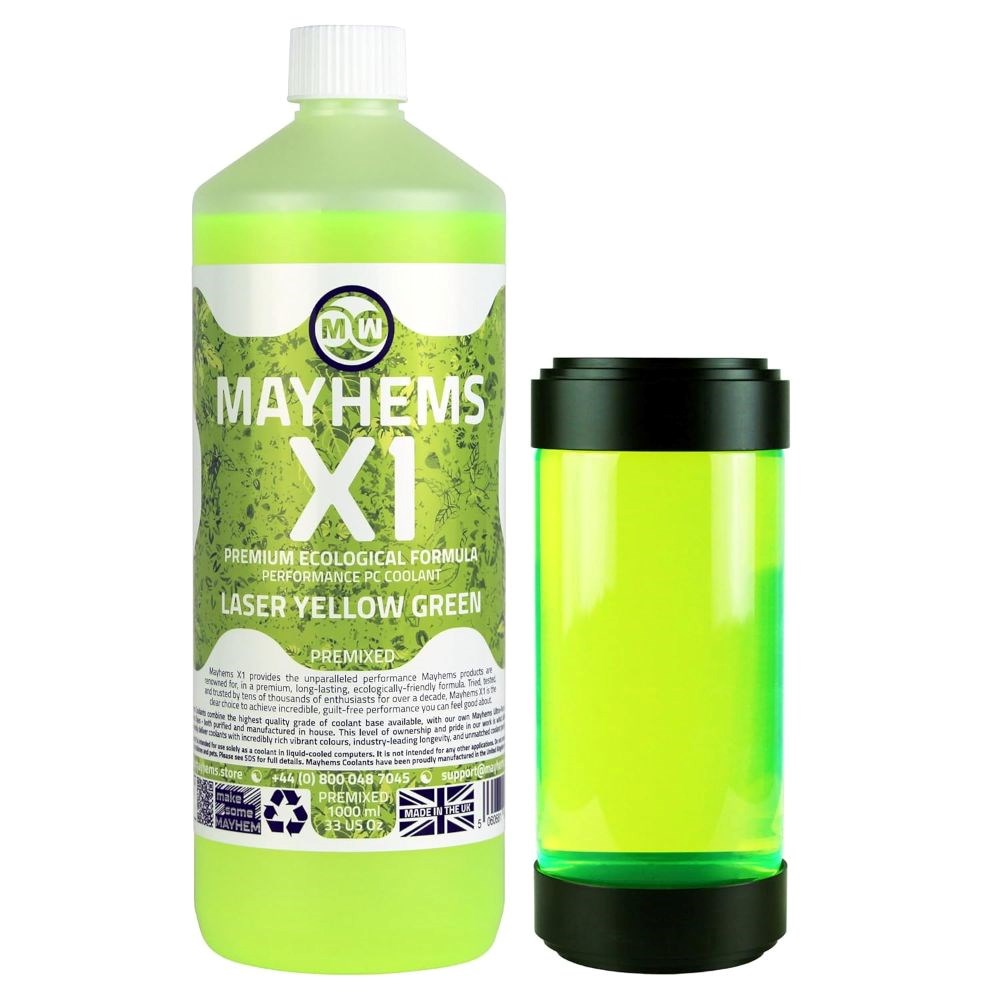  Mayhems X1 Laser Yellow Green Fluid