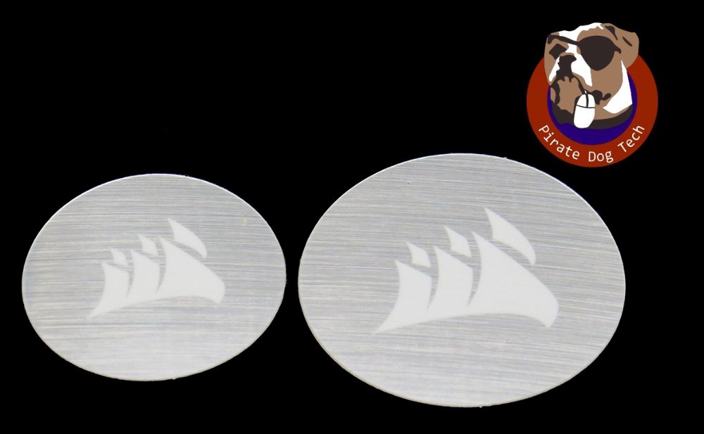 Corsair / iCUE Logo Fan Stickers